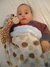 Austin Loves his Spotted Luxe Blanket!
