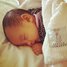 Little Miss Sofia loves her Little Giraffe pink luxe blankie