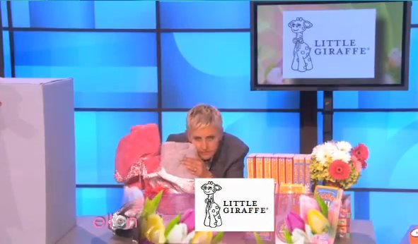 Ellen Little Giraffe Blanket