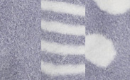 Feather Yarn New Dot/Stripe Lavender