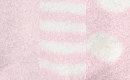 Feather Yarn New Dot/Stripe Pink