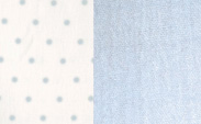Mini Dot/Solid Blue