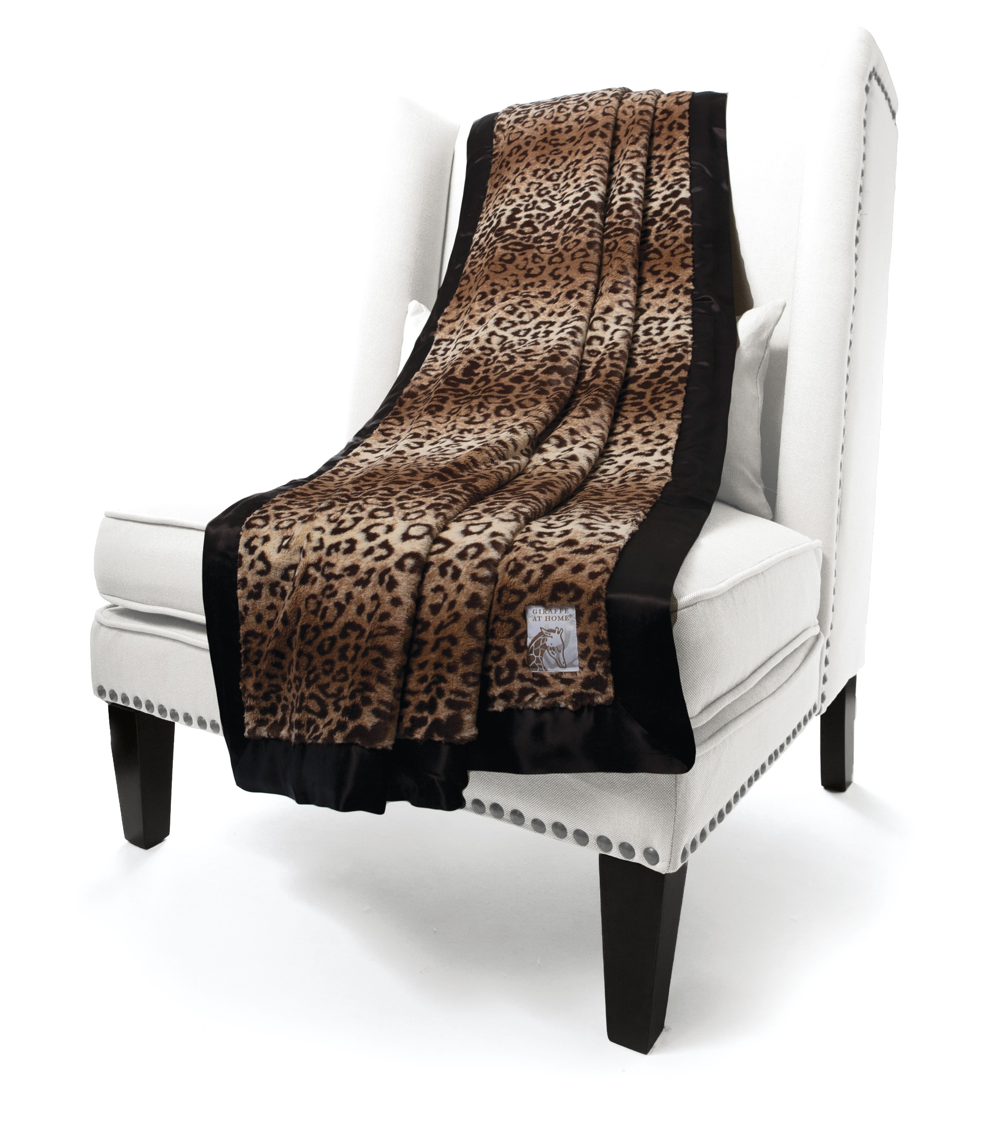 Luxe Leopard Faux Fur Throw Blanket Luxury Faux Fur Throws