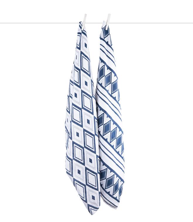 Indigo™ Muslin Swaddle 2 pack