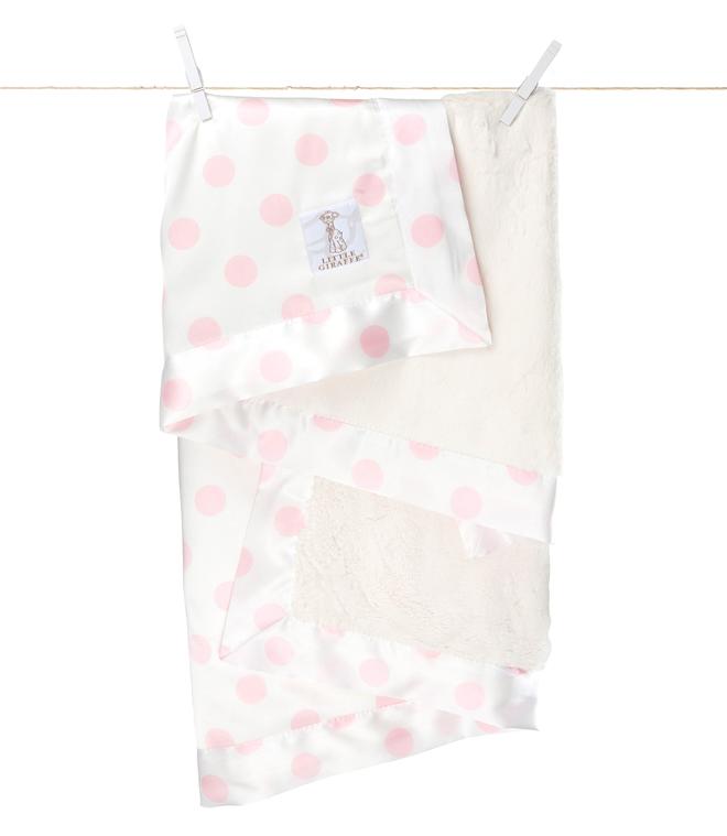 Luxe Cream Dot™ Baby Blanket Luxe™