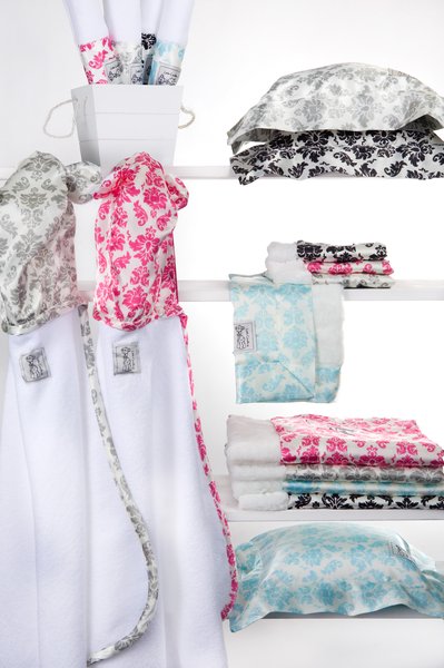 One of our newest collections in Luxe Brocade is featured as "Great Gear for a Newborn." We couldn't agree more!