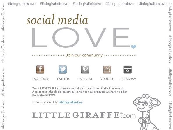 Little Giraffe Social Media