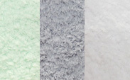Chenille Celadon/Silver/White